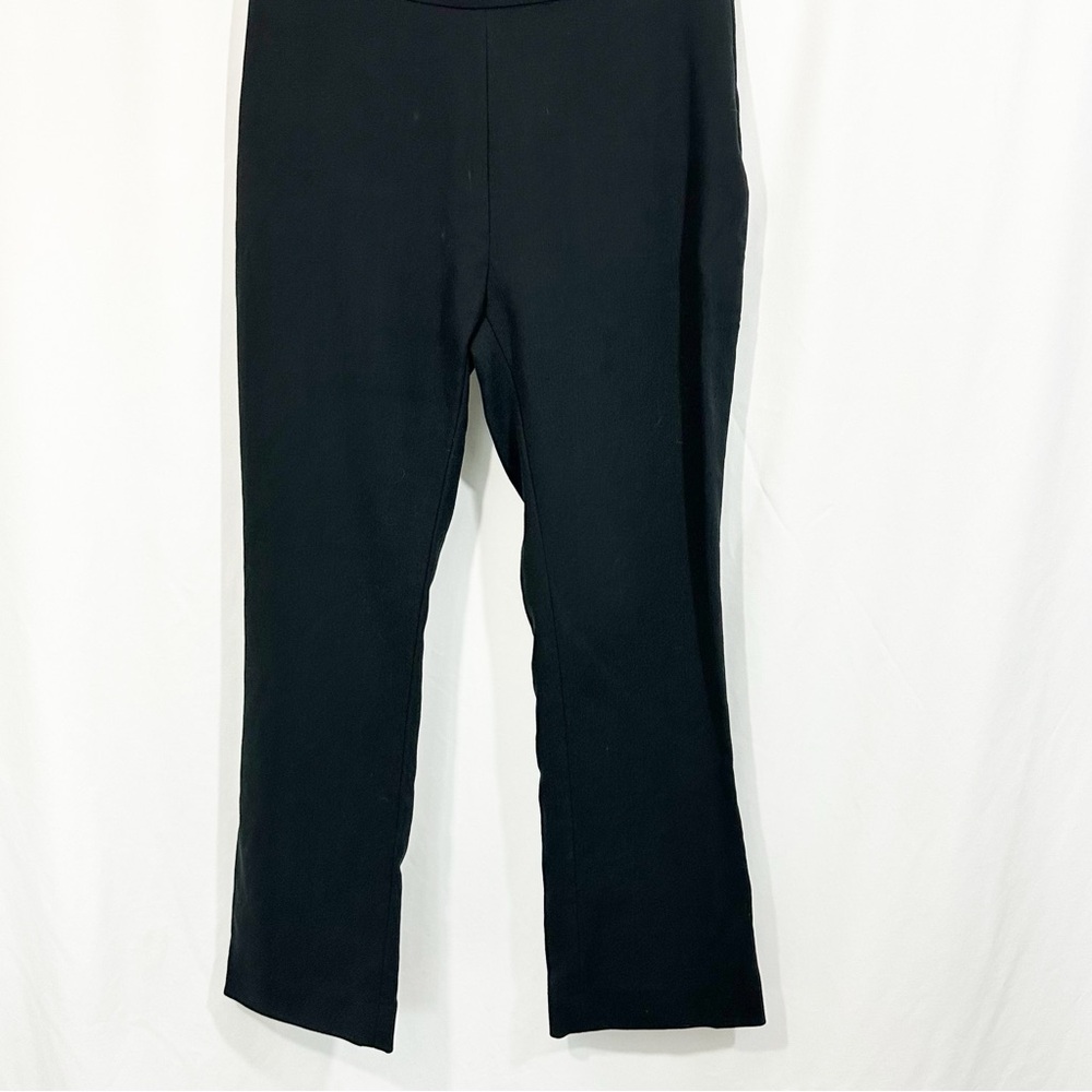IRO High Rise Straight Leg Crop Pants in Black - Picture 4 of 11